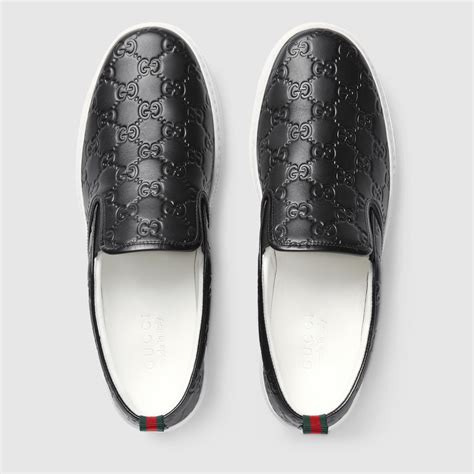 gucci sneakers mens cheap|men's Gucci slip on sneakers.